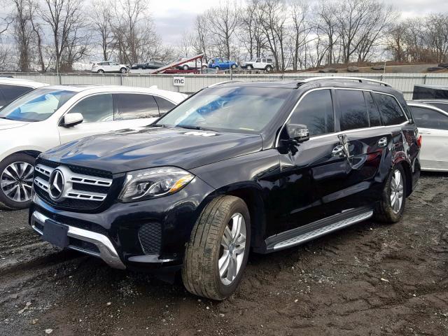 4JGDF6EE0HA856276 - 2017 MERCEDES-BENZ GLS 450 4M BLACK photo 2