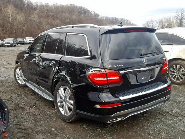 4JGDF6EE0HA856276 - 2017 MERCEDES-BENZ GLS 450 4M BLACK photo 3