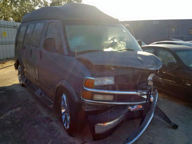 1GBFG15R7Y1179876 - 2000 CHEVROLET EXPRESS G1 GRAY photo 1