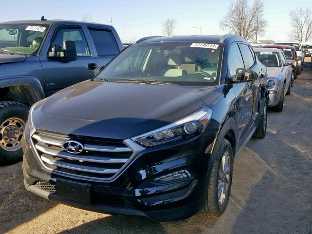 KM8J3CA45JU719331 - 2018 HYUNDAI TUCSON LIM BLACK photo 2