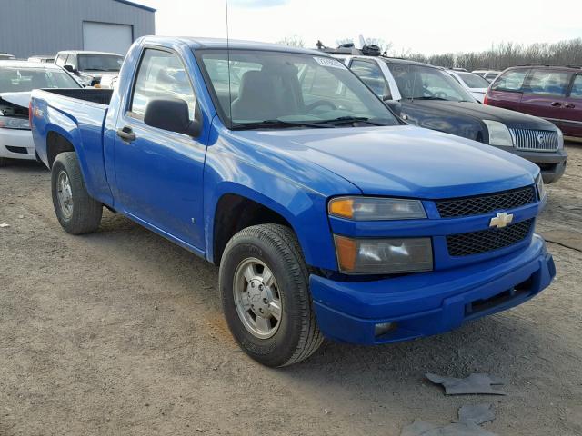 1GCCS149388116053 - 2008 CHEVROLET COLORADO BLUE photo 1