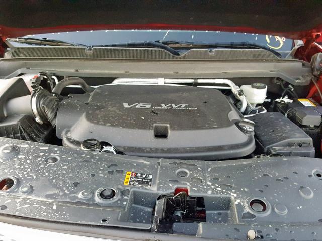 1GTG5CENXK1101114 - 2019 GMC CANYON SLE BURGUNDY photo 7