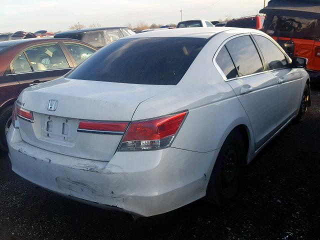 1HGCP2F74BA034840 - 2011 HONDA ACCORD EX Biały zdjęcie 4