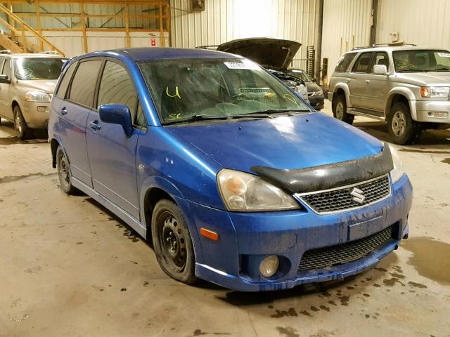 JS2RC61H155301124 - 2005 SUZUKI AERIO SX BLUE photo 1