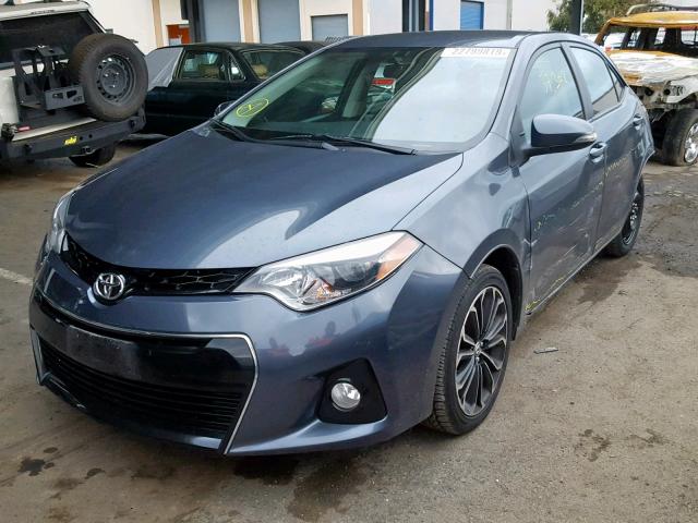 5YFBURHE3FP259100 - 2015 TOYOTA COROLLA L TURQUOISE photo 2