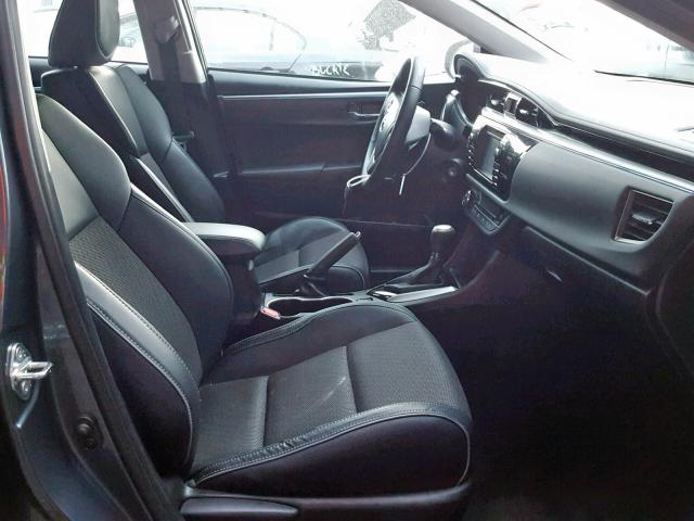 5YFBURHE3FP259100 - 2015 TOYOTA COROLLA L TURQUOISE photo 5