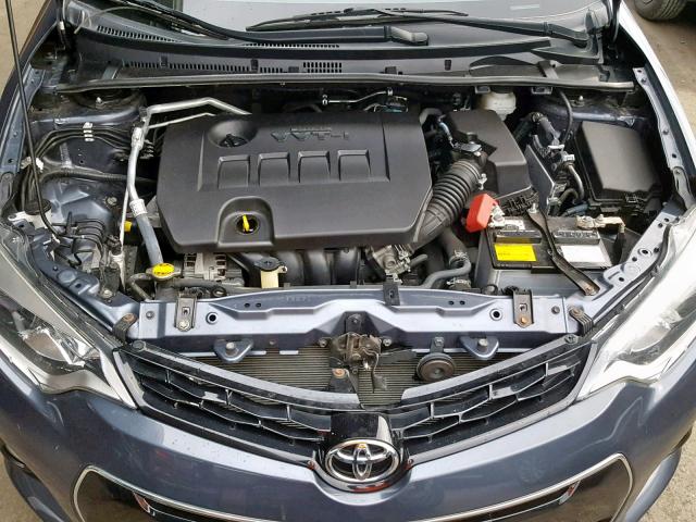 5YFBURHE3FP259100 - 2015 TOYOTA COROLLA L TURQUOISE photo 7