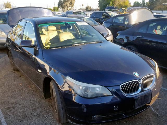 WBANE73566CM41871 - 2006 BMW 530 I BLUE photo 1