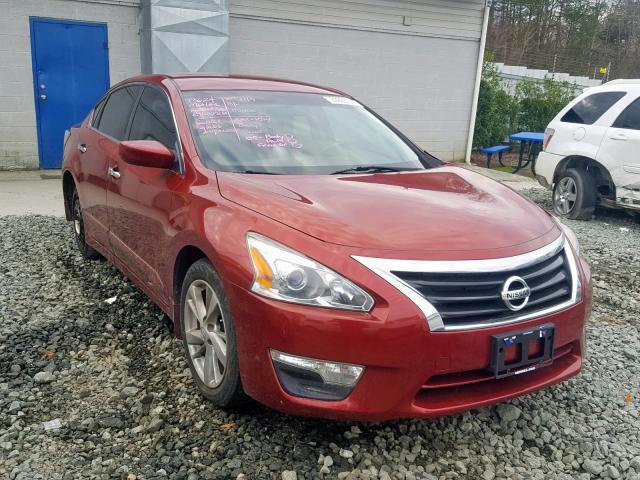 1N4AL3AP8EC285258 - 2014 NISSAN ALTIMA 2.5 BURGUNDY photo 1