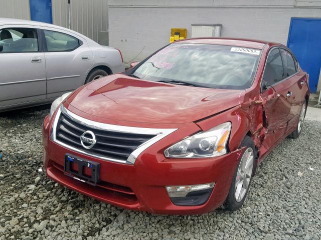 1N4AL3AP8EC285258 - 2014 NISSAN ALTIMA 2.5 BURGUNDY photo 2