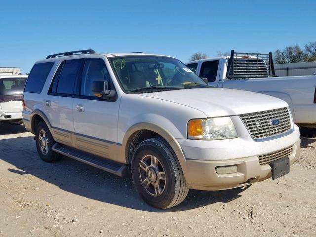 1FMPU17505LA03122 - 2005 FORD EXPEDITION WHITE photo 1