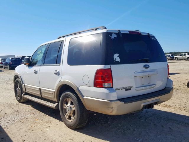 1FMPU17505LA03122 - 2005 FORD EXPEDITION WHITE photo 3