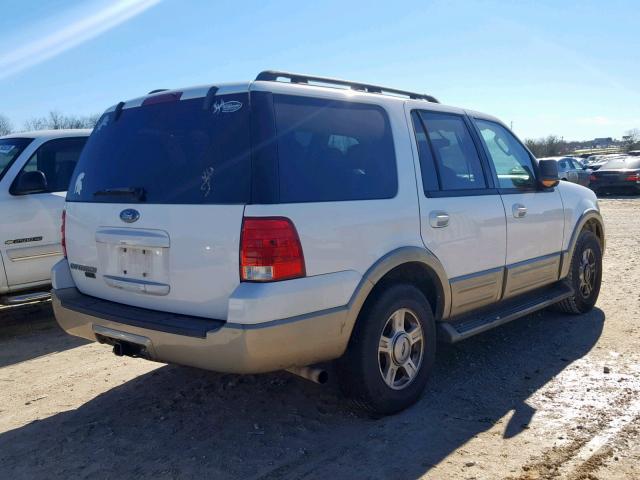 1FMPU17505LA03122 - 2005 FORD EXPEDITION WHITE photo 4