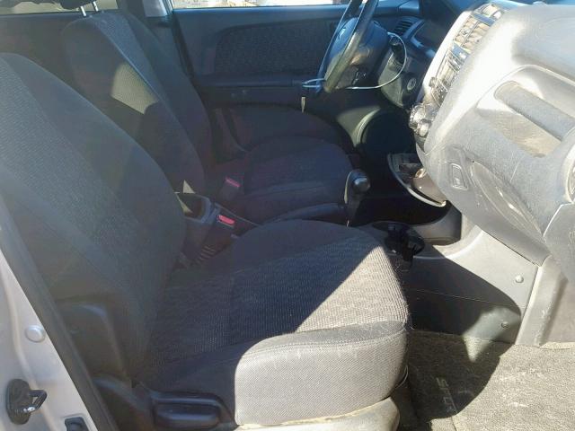 KNDJF724X77448565 - 2007 KIA SPORTAGE L ვერცხლისფერი ფოტო 5