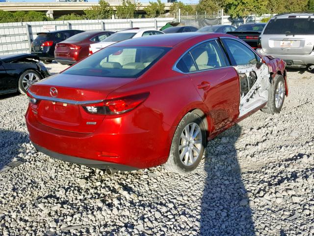 JM1GJ1U55G1444406 - 2016 MAZDA 6 SPORT Qırmızı foto 4