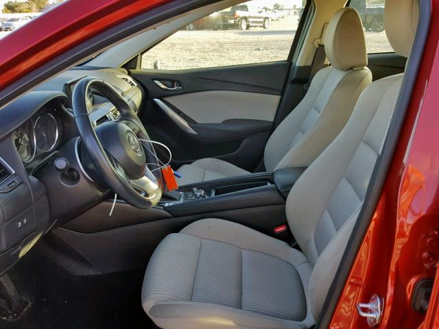 JM1GJ1U55G1444406 - 2016 MAZDA 6 SPORT Qırmızı foto 5