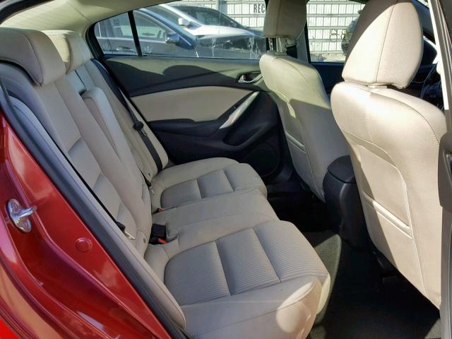 JM1GJ1U55G1444406 - 2016 MAZDA 6 SPORT Qırmızı foto 6