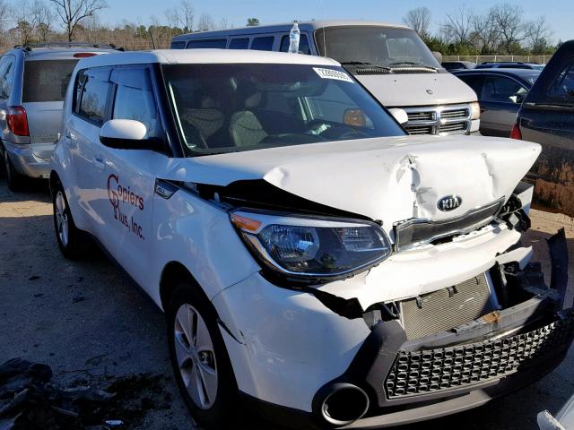 KNDJN2A2XG7354269 - 2016 KIA SOUL WHITE photo 1