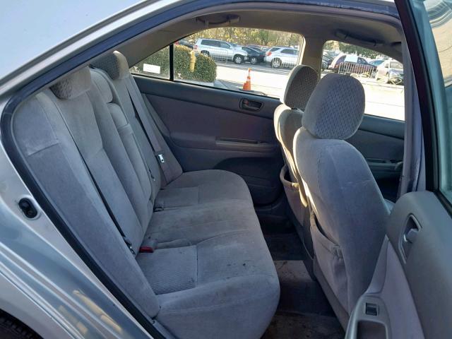 4T1BE32K14U318987 - 2004 TOYOTA CAMRY LE SILVER photo 6