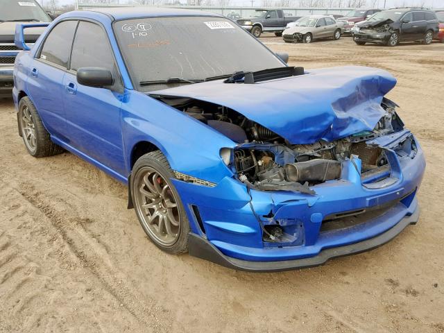 JF1GD79646G511753 - 2006 SUBARU IMPREZA WR BLUE photo 1