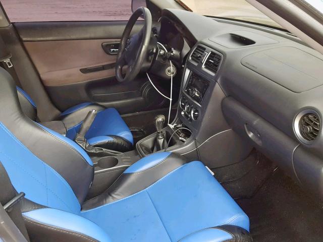 JF1GD79646G511753 - 2006 SUBARU IMPREZA WR BLUE photo 5