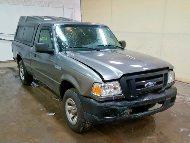 1FTYR10D07PA89734 - 2007 FORD RANGER GRAY photo 1