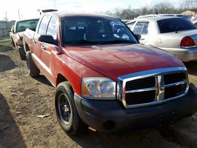 1D7HW28K05S271709 - 2005 DODGE DAKOTA QUA RED photo 1