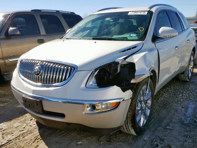 5GAKRDED2CJ225344 - 2012 BUICK ENCLAVE WHITE photo 2