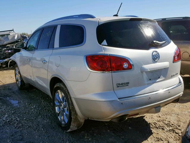 5GAKRDED2CJ225344 - 2012 BUICK ENCLAVE WHITE photo 3