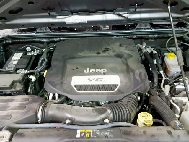 1C4AJWAG4HL737583 - 2017 JEEP WRANGLER S SILVER photo 7