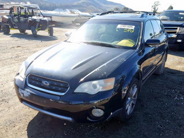 4S4BP86C674301035 - 2007 SUBARU LEGACY OUT BLACK photo 2