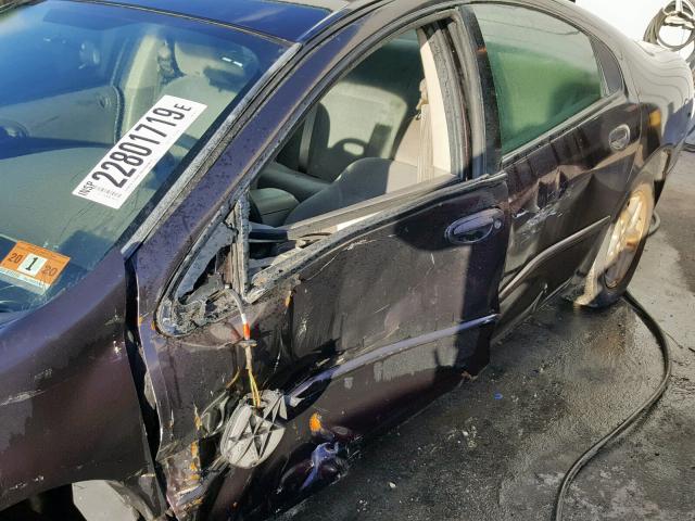 2B3HD46R64H641757 - 2004 DODGE INTREPID S 勃艮第红 照片 9