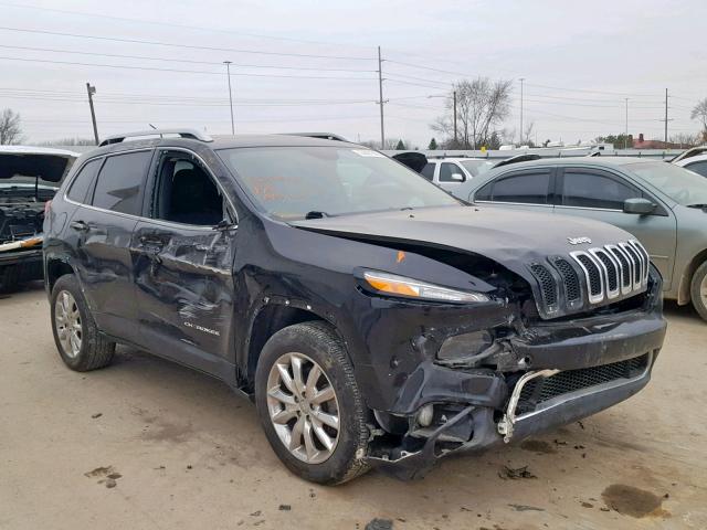 1C4PJMDS9FW604005 - 2015 JEEP CHEROKEE L BLACK photo 1