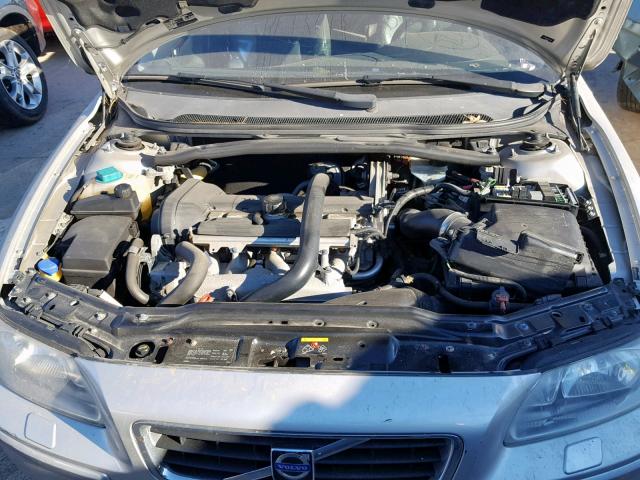 YV1RS592X92721456 - 2009 VOLVO S60 2.5T SILVER photo 7