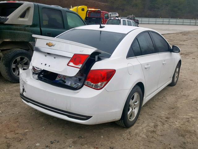 1G1PC5SB0E7231814 - 2014 CHEVROLET CRUZE LT WHITE photo 4