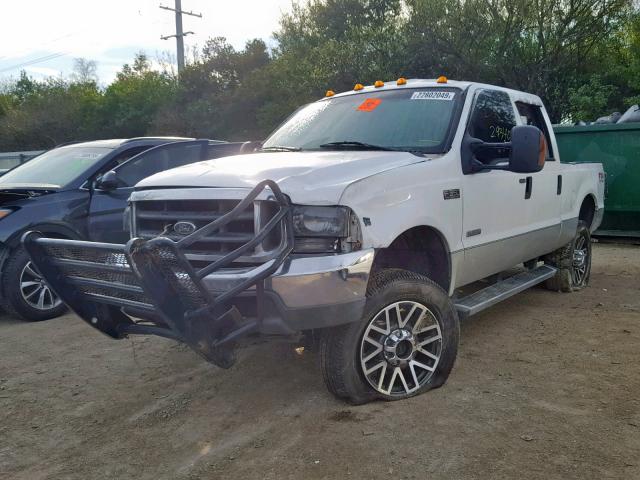 1FTSW31S64EC03024 - 2004 FORD F350 SRW S თეთრი ფოტო 2