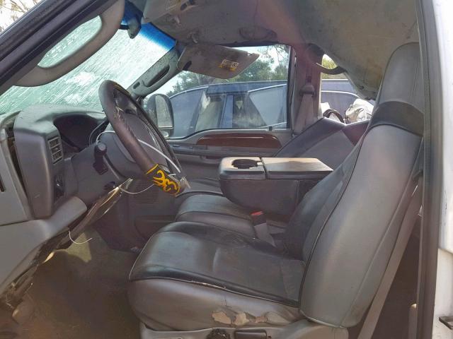 1FTSW31S64EC03024 - 2004 FORD F350 SRW S თეთრი ფოტო 5