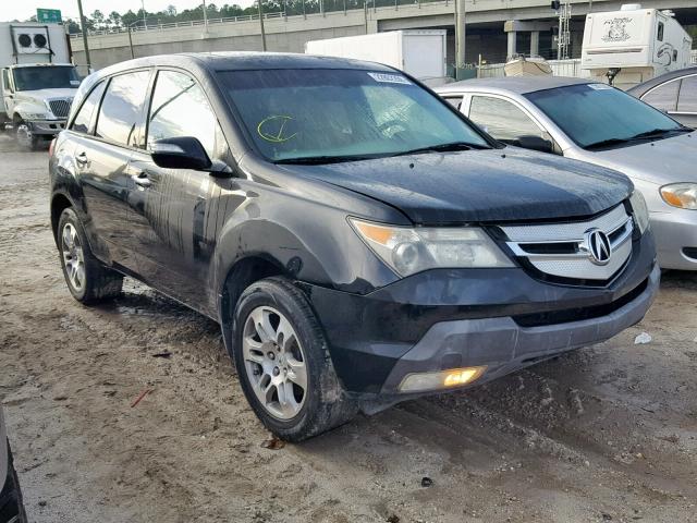 2HNYD28238H504245 - 2008 ACURA MDX BLACK photo 1