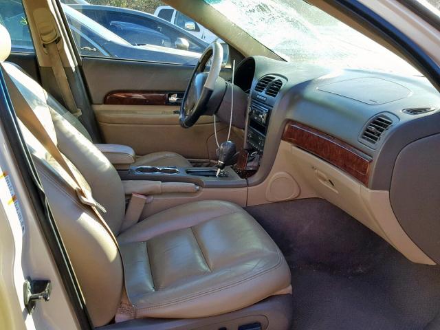 1LNHM87A82Y675874 - 2002 LINCOLN LS CREAM photo 5