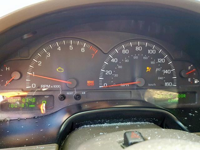 1LNHM87A82Y675874 - 2002 LINCOLN LS CREAM photo 8