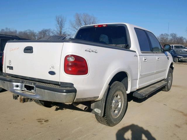 1FTRW08L71KE93170 - 2001 FORD F150 SUPER WHITE photo 4