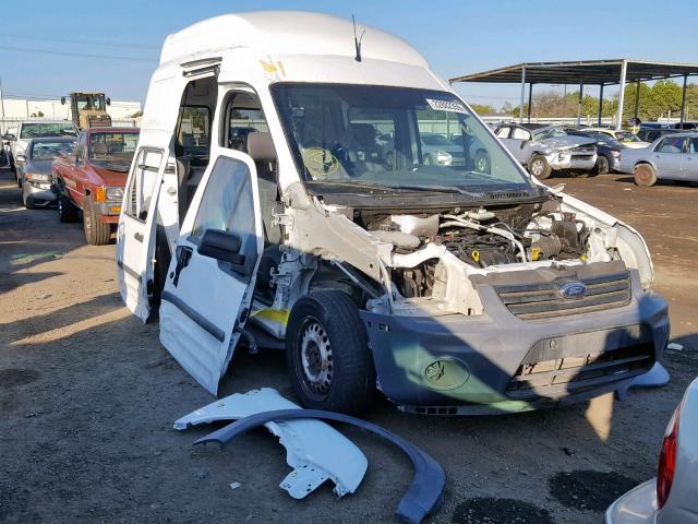 NM0LS6AN8DT167468 - 2013 FORD TRANSIT CO WHITE photo 1