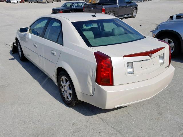 1G6DM57T270111486 - 2007 CADILLAC CTS WHITE photo 3