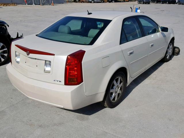 1G6DM57T270111486 - 2007 CADILLAC CTS WHITE photo 4