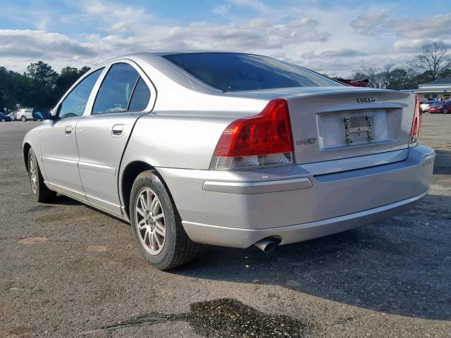 YV1RS612052483984 - 2005 VOLVO S60 SILVER photo 3