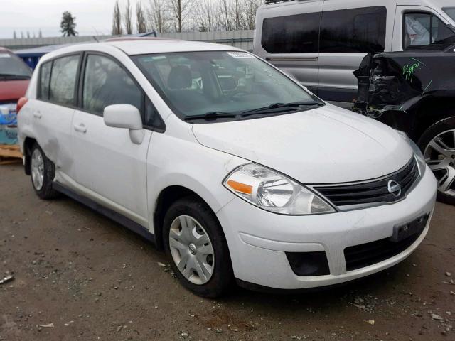 3N1BC1CP1CK264438 - 2012 NISSAN VERSA S WHITE photo 1