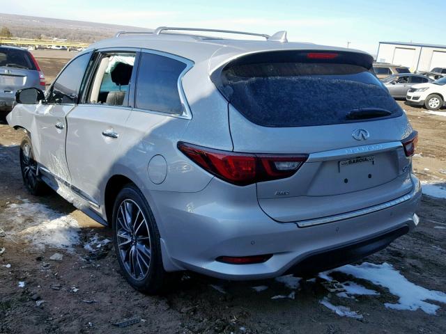 5N1DL0MM9KC525593 - 2019 INFINITI QX60 LUXE GRAY photo 3