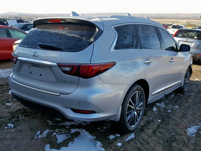 5N1DL0MM9KC525593 - 2019 INFINITI QX60 LUXE GRAY photo 4