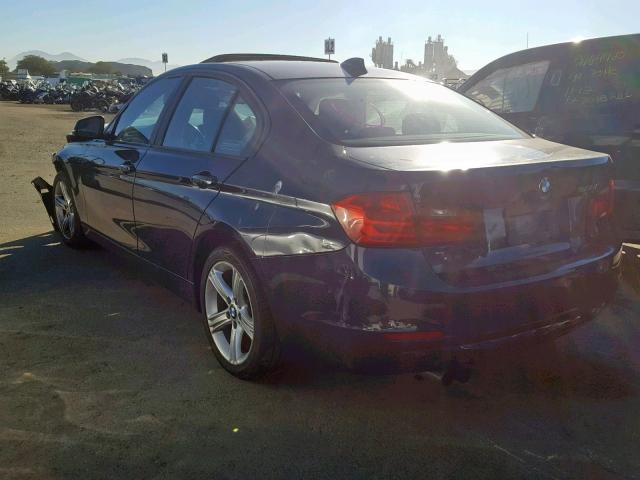 WBA3C1C5XCF430182 - 2012 BMW 328 I SULE BLACK photo 3