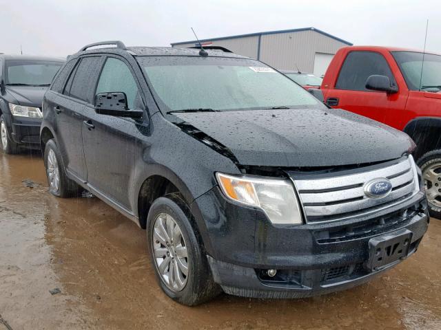 2FMDK48C77BA79320 - 2007 FORD EDGE SEL BLACK photo 1